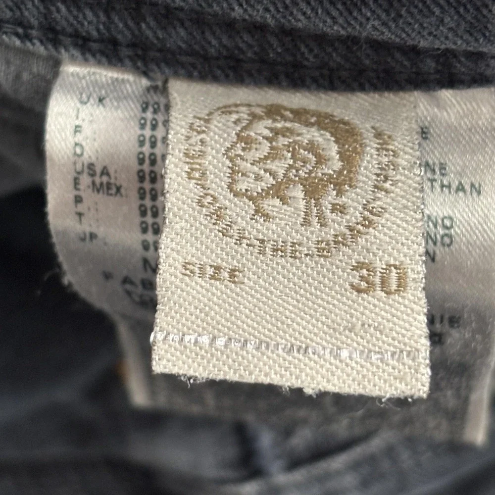 Diesel IAKOP Jeans Mens 30x32 Blue Regular Slim Tapered Stretch‎ Grunge